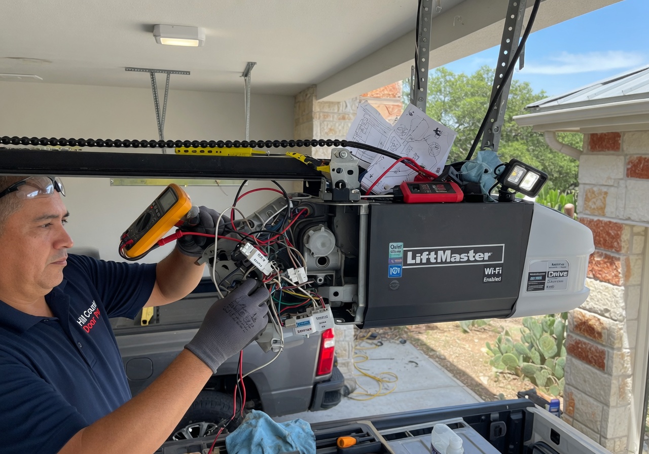 Garage door opener repair